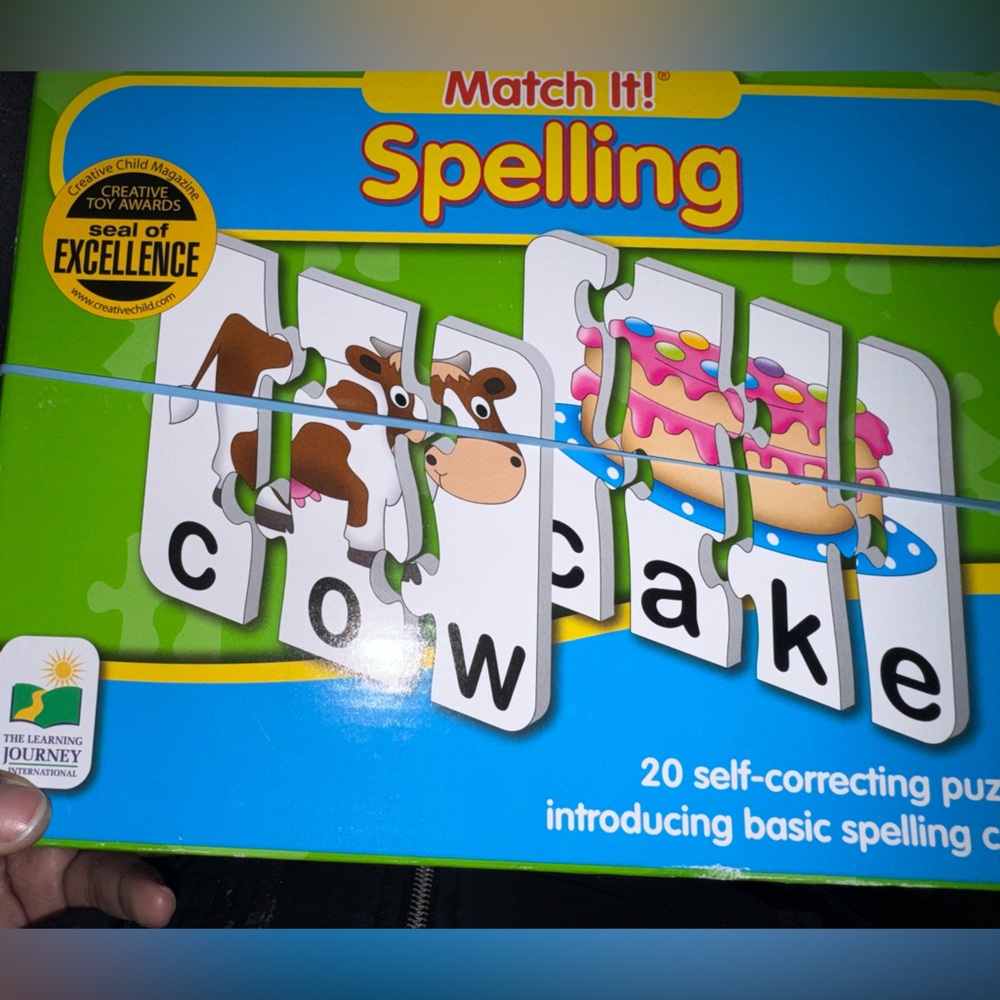 Match It! Spelling Puzzle -Educational Toy